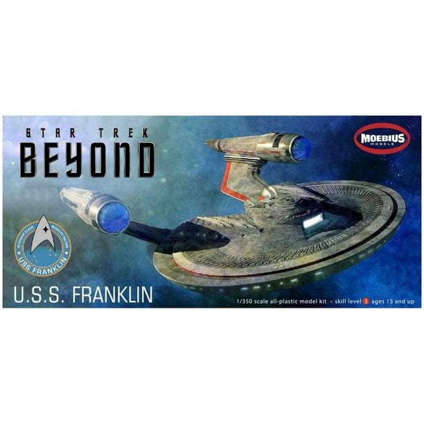 Moebius 975 Star Trek Beyond  USS Franklin NX-326 plastic model 1/350 In Stock!
